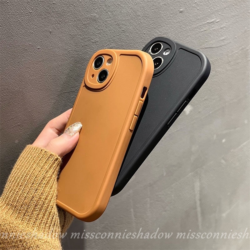 Casing Soft Case Tpu Warna Polos Untuk iPhone 7Plus / 8Plus / 11 / 13 / 12pro Max / XR / X / XS Max / 7 / 8 SE