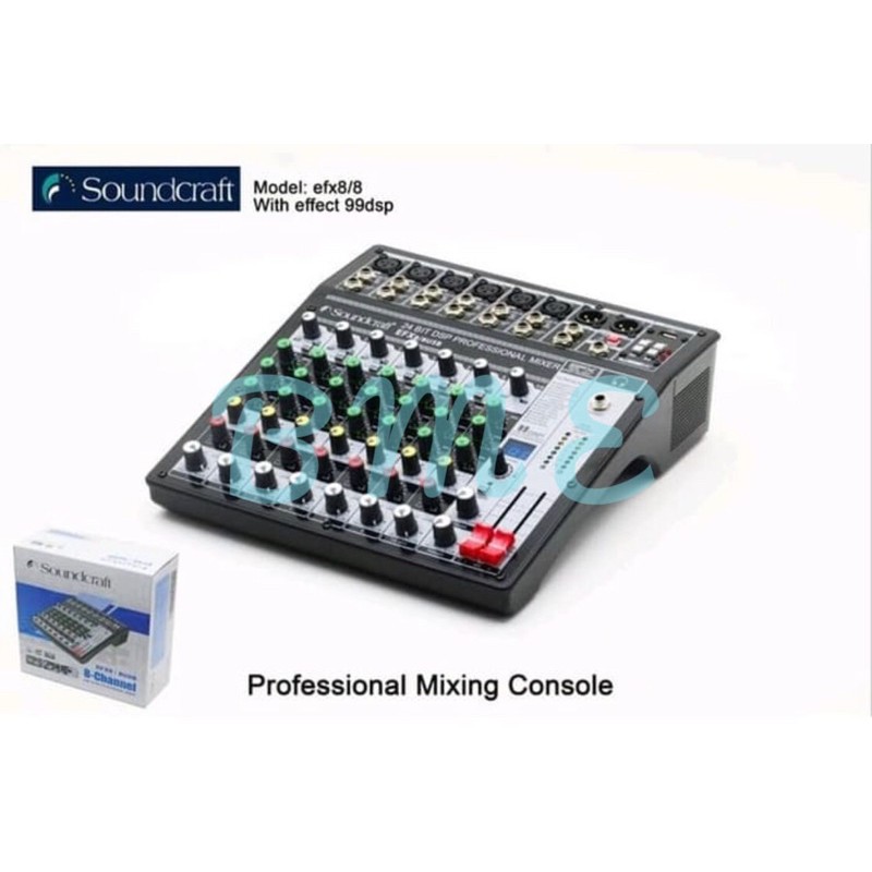 Audio Mixer Soundcraft EFX 8 / 8 USB