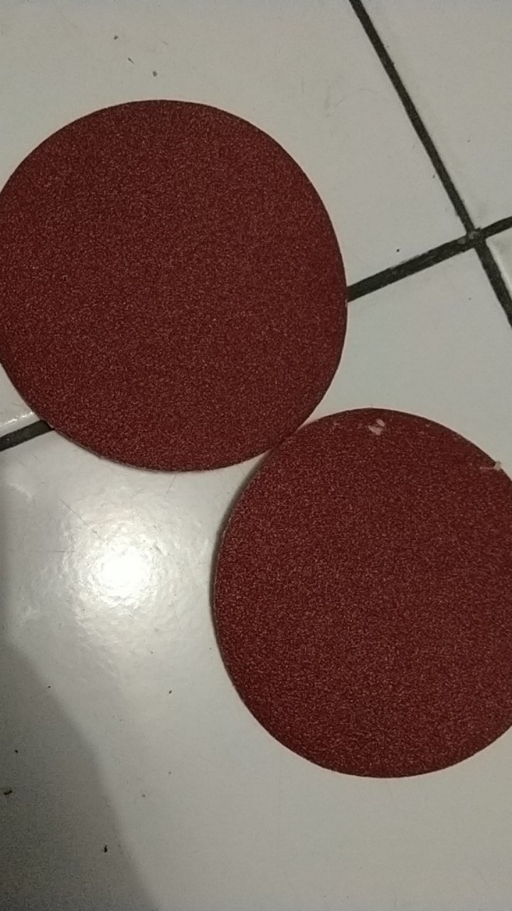 Taiyo Amplas Bulat Velcro 4 Kertas Pasir Eceran