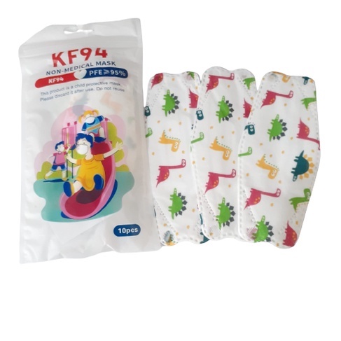 Masker Anak Karakter Earloop 4Ply Isi 10 PCS Import Real Pict ForeverYoung