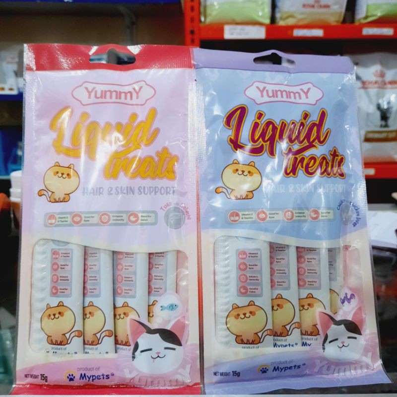 SNACK KUCING yummy liquid treats