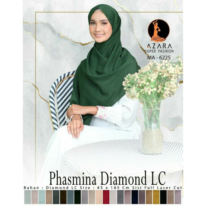 Pasmina diamond Laser cut by azara