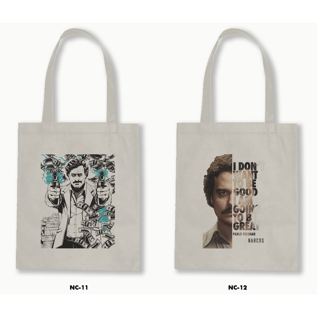 TOTE BAG BLACU - NARCOS NETFLIX