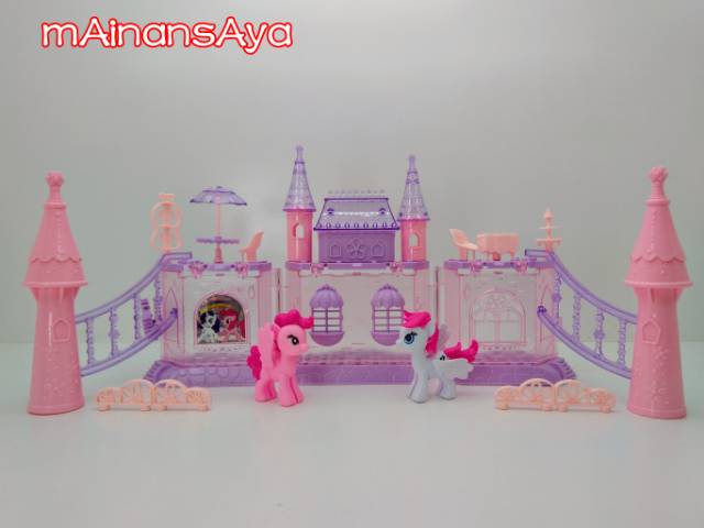 [MS]Mainan Anak Dream Castle Little Pony / Mainan Rumah Istana Little Pony