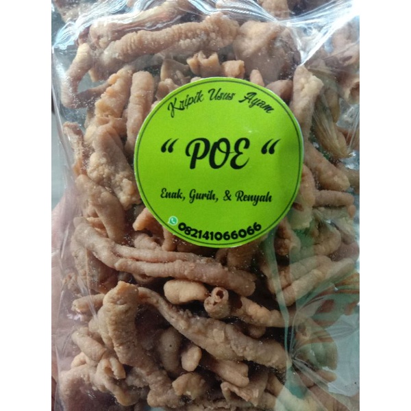 

Kripik Usus, Kripik Tempe, Kripik Pisang