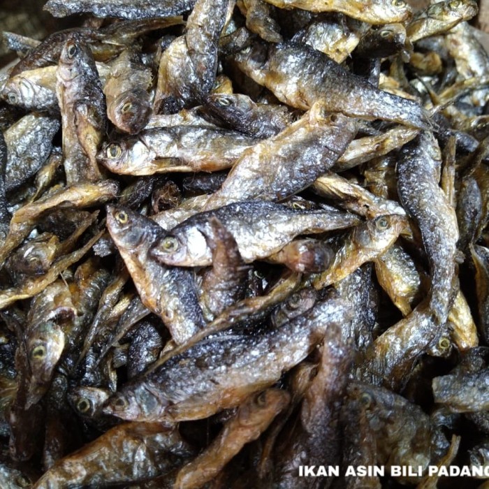 

Ikan Asin Bili Padang 100gr