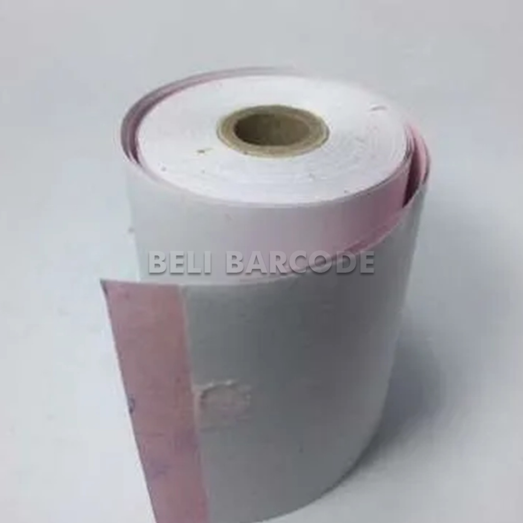 NCR 75 x 63 2 Ply Kertas Thermal Struk Kasir Rangkap Dua Cetak Printer TMU 220 Dot Matrix