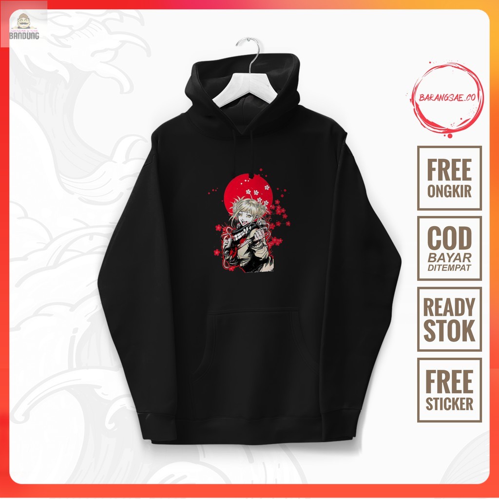 BRS Sweater Hoodie Toga Himiko BNHA Hero Academia M-XXL Sablon Unisex (pria & wanita)