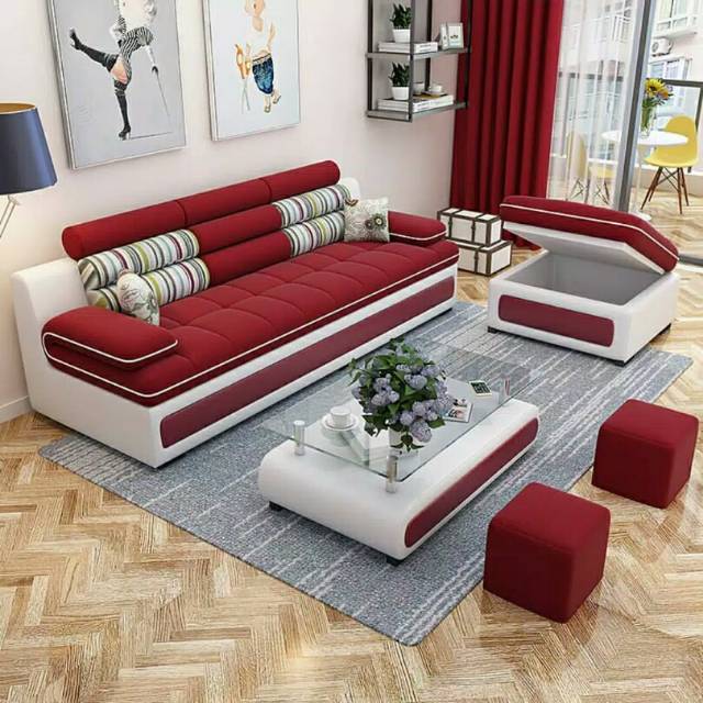 Kursi Sofa Furniture Ruang Tamu Minimalis Cantik Shopee Indonesia