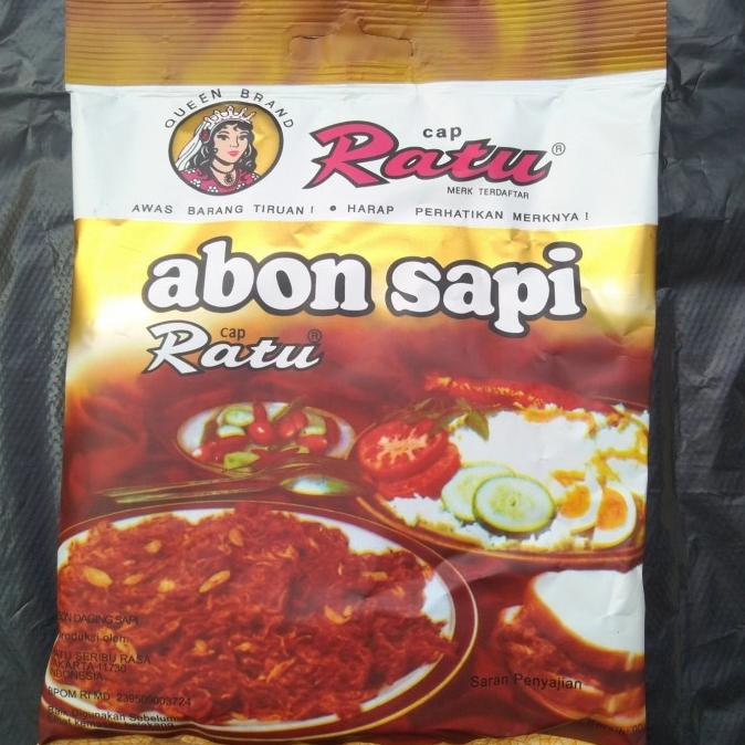 

Abon Sapi Cap Ratu 90 Gr (harga termasuk packing aman)