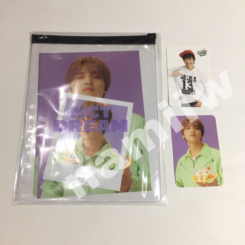 NCT DREAM JAEMIN SM ROOKIES MATTE pair PHOTOPACK HAECHAN PHOTOCARD PC