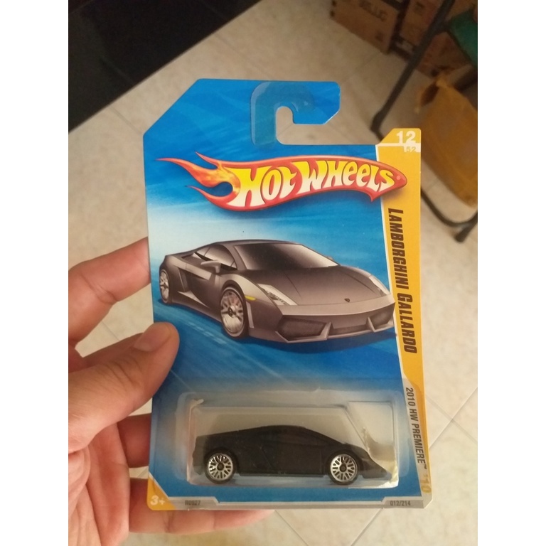 HOT WHEELS LAMBORGHINI GALLARDO HITAM