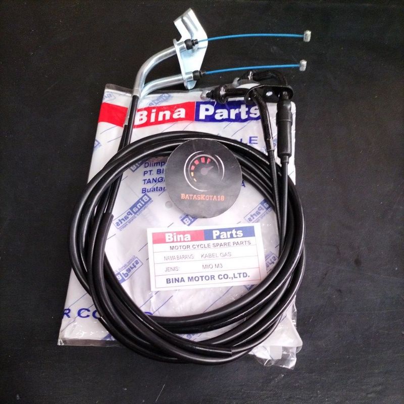 Kabel cable gas Mio M3 Mio 125 bina part