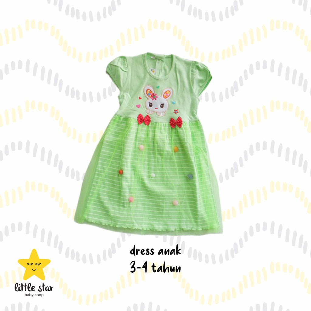 Dress Anak Bayi Cewek | Set Baju Baby Girl Perempuan