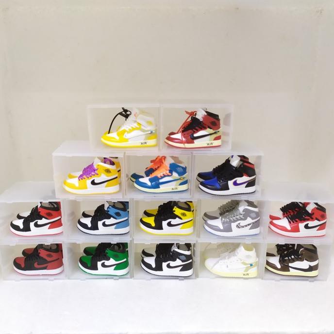 Miniatur Sepatu AJ1 / Sepatu Mini Sneakers / Koleksi Sepatu AJ1