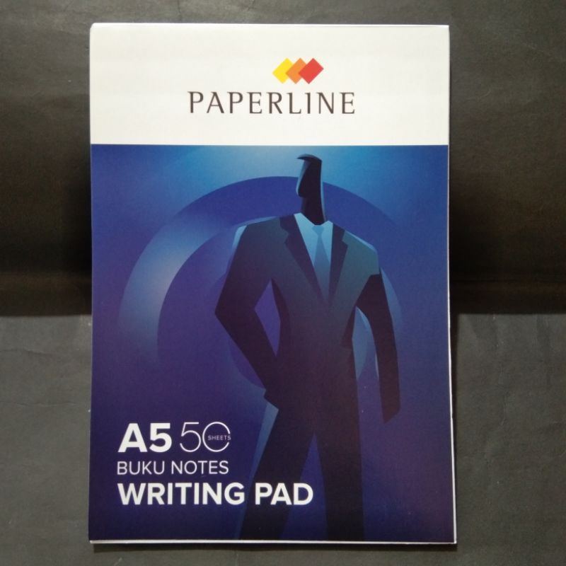 

NOTES UKURAN A5 ISI 50 LEMBAR PAPERLINE, WRITING PAD A5