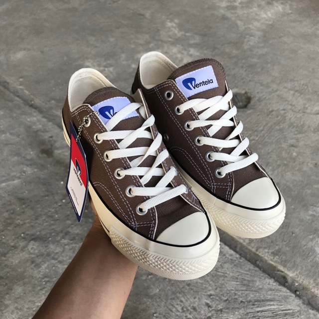 VENTELA BTS 70s HIGH AND LOW CHARCOAL BROWN HIGH CHARCOAL ORIGINAL VENTELA BASIC BLACK NATURAL