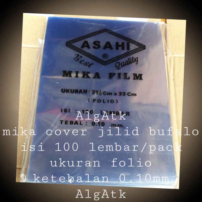 

100 Lembar Mika Cover Jilid Buffalo Folio