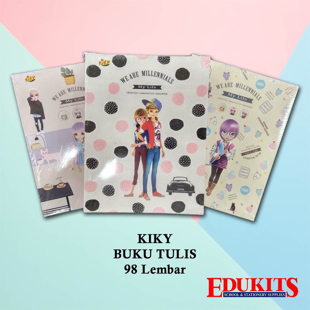 EDUKITS KIKY BUKU TULIS 98 lembar