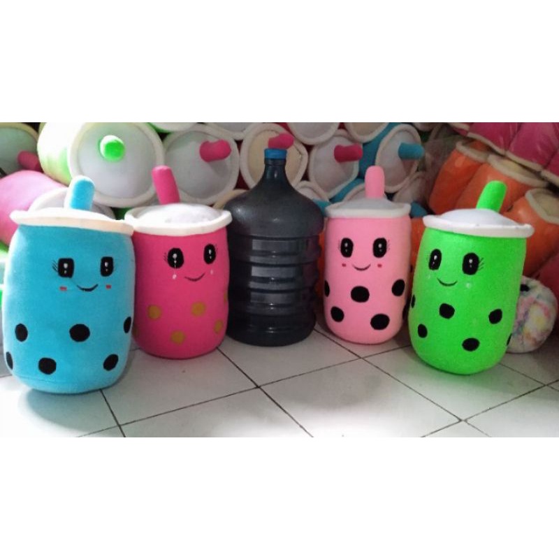 Boneka Boba Led Nyala Ukuran Xl 40cm Bantal Boba Milx Tea Viral Lucu Nyala Pake Led Murah