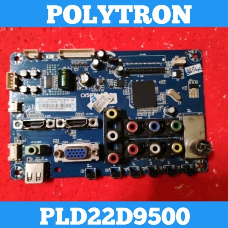 MB POLYTRON PLD22D9500 Mainboard TV POLYTRON PLD 22D9500 Mainboard POLYTRON 22D9500 MB 22D9500