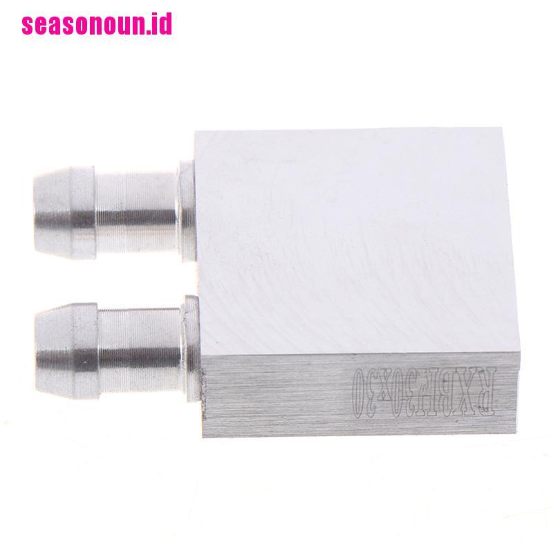 【seasonoun】Aluminium Water Cooling Heatsink Block Waterblock Liquid Cooler For