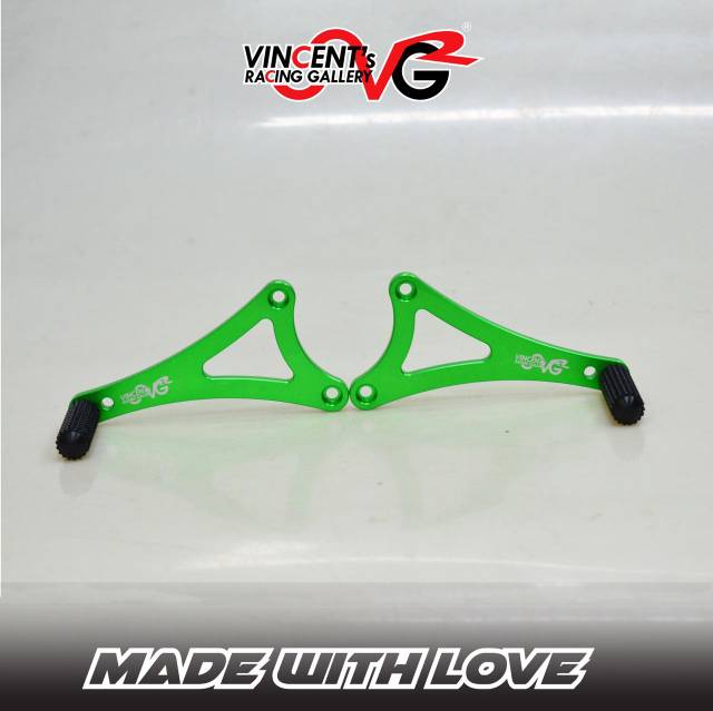 Footstep STEP Drag Matic MIO BEAT VRG RACING Almunium CNC ANODIZE