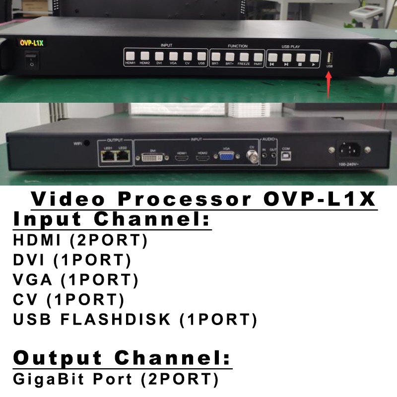 LED Video Processor BX OVP-L1X OVP-L1