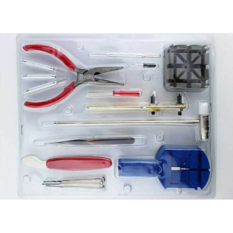 Alat Reparasi Servis Jam Tangan Set 16PCs