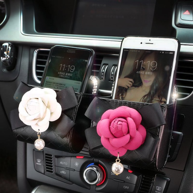 Tempat hp gantuan hp jepit ac hp holder barang mobil