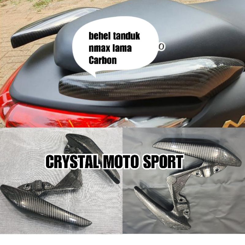 behel tanduk nmax karbon behel tanduk carbon nmax 155 begel tanduk nmax lama