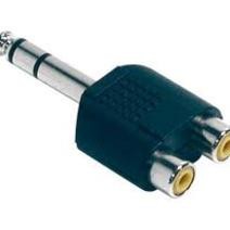 Jack Mic/ Mik Mono Toa Ke 2 Rca Female Pin Adapter Mixer Sound Audio Sin-Ter51 Segera Dapatkan