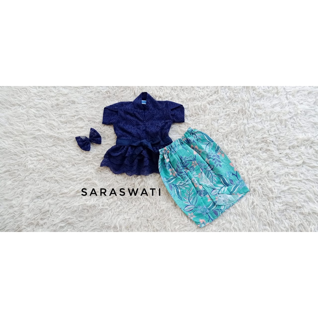 Kebaya Saraswati | Kebaya Anak Unik | Kebaya Anak dan dewasa murah | kebaya kartini anak