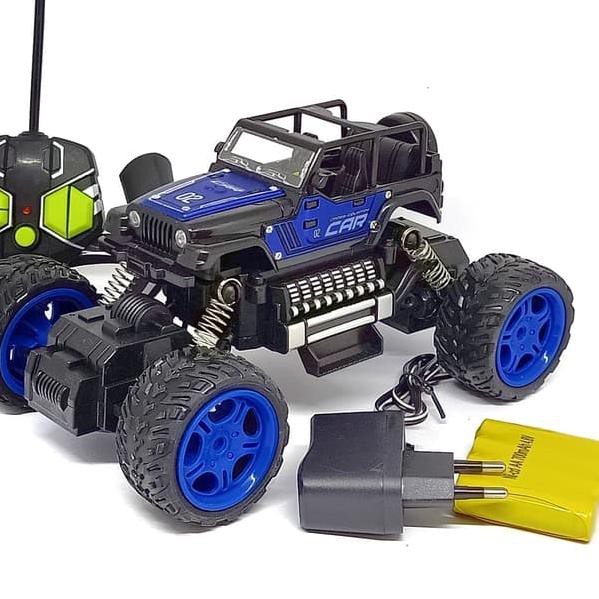 Th Mainan Mobil Rc Rock Crawler Diecast Remote Control Th Shopee Indonesia