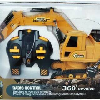 RC EXCAVATOR MAINAN  REMOTE  CONTROL  TRAKTOR BEKO TRUK  