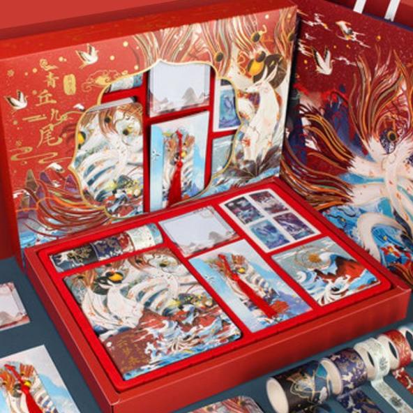 

Hadiah Buku Diary Set Notebook, Washi Tape, Sticker, & Calendar