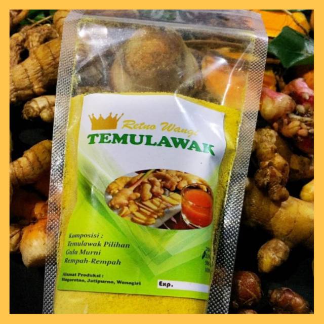 

TEMULAWAK INSTAN PRODUK ASLI HOMEMADE TANPA BAHAN PENGAWET KEMASAN 200GRAM