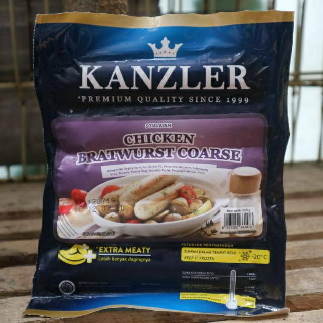 

KZ Bratwurst Coarse 360 gr