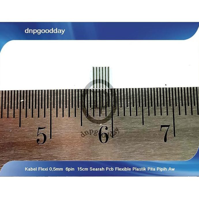 

Kabel Flexi 0,5Mm 6Pin 15Cm Searah Pcb Flexible Plastik Pita Pipih Aw Dnpgood11 Juara