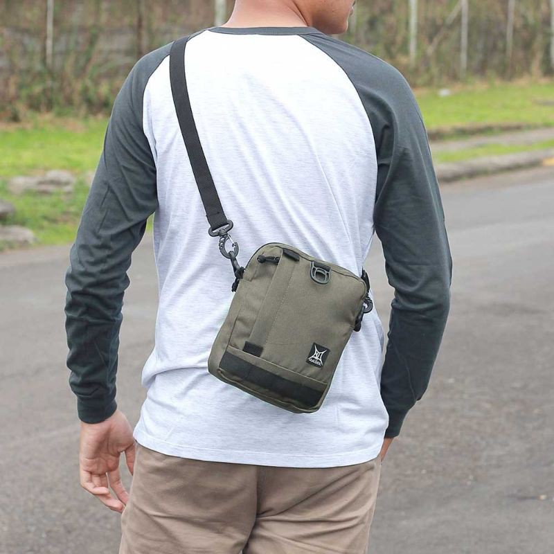 New Arrival - Tas salempang pria Selempang murah bahan premium slingbag waistbag original