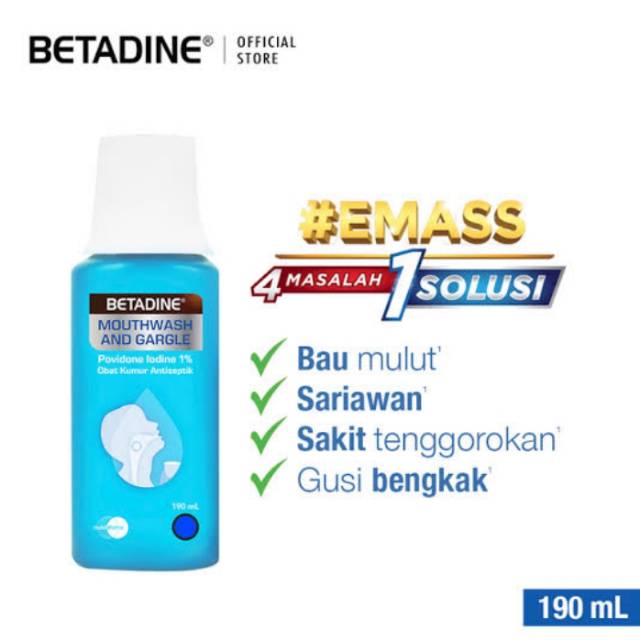 BETADIN KUMUR 190ML