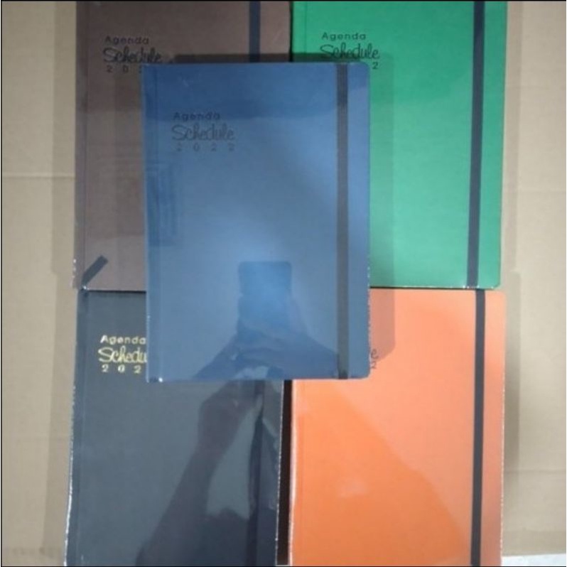 Buku Agenda Schedule A5 2022 - Planner Organizer Bulanan Harian