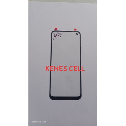 kaca lcd kaca depan lcd touchscreen Oppo A53 original r
