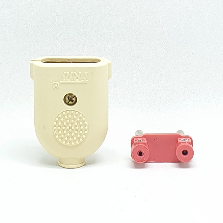 @30 Pcs (1 Kotak) Trm TK-001/ST-106 Steker Biasa Gepeng Mini Lux Trm Sistem Terminal / Colokan