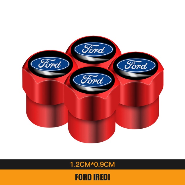 4pcs Stiker Mobil Balap Untuk Ford Fiesta Ranger Ecosport Focus Everest