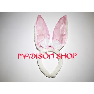 BANDO KELINCI KUPING PANJANG EASTER PESTA KOSTUM BAHAN BULU