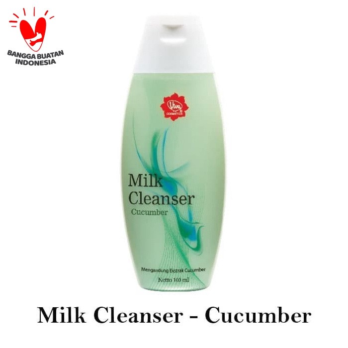 VIVA MILK CLEANSER CUCUMBER / SUSU PEMBERSIH VIVA