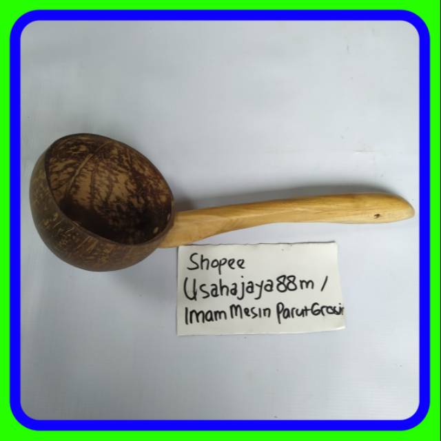 Gayung Batok Gayung mandi Jebor Batok Kelapa unik Gayung Batok Kelapa MURAH  Gayung Siwur