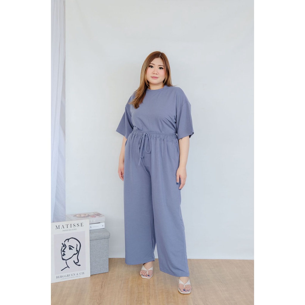 BIGWELL  CELANA KULOT SANTAI /ZORA PANTS  / CELANA PANJANG BIG SIZE / CELANA JUMBO