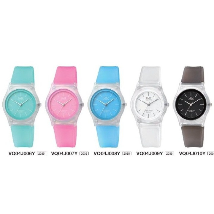 QQ Jam Tangan Wanita Original VQ04 Series  - Karet